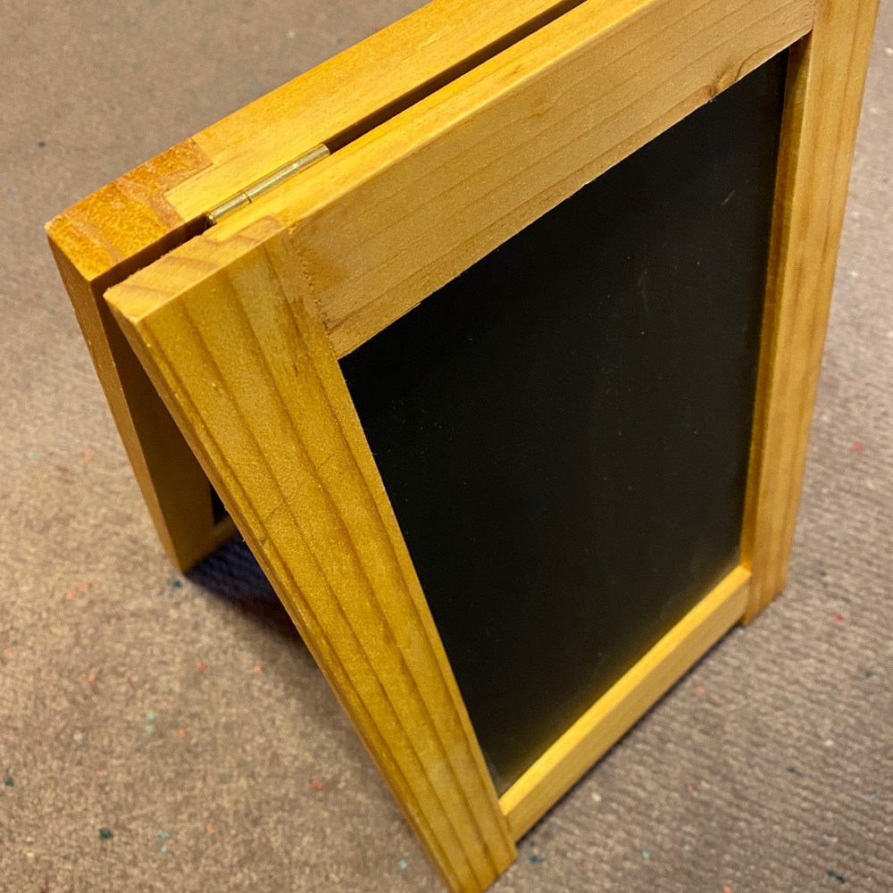 Mini chalkboard. About 10inx8in.